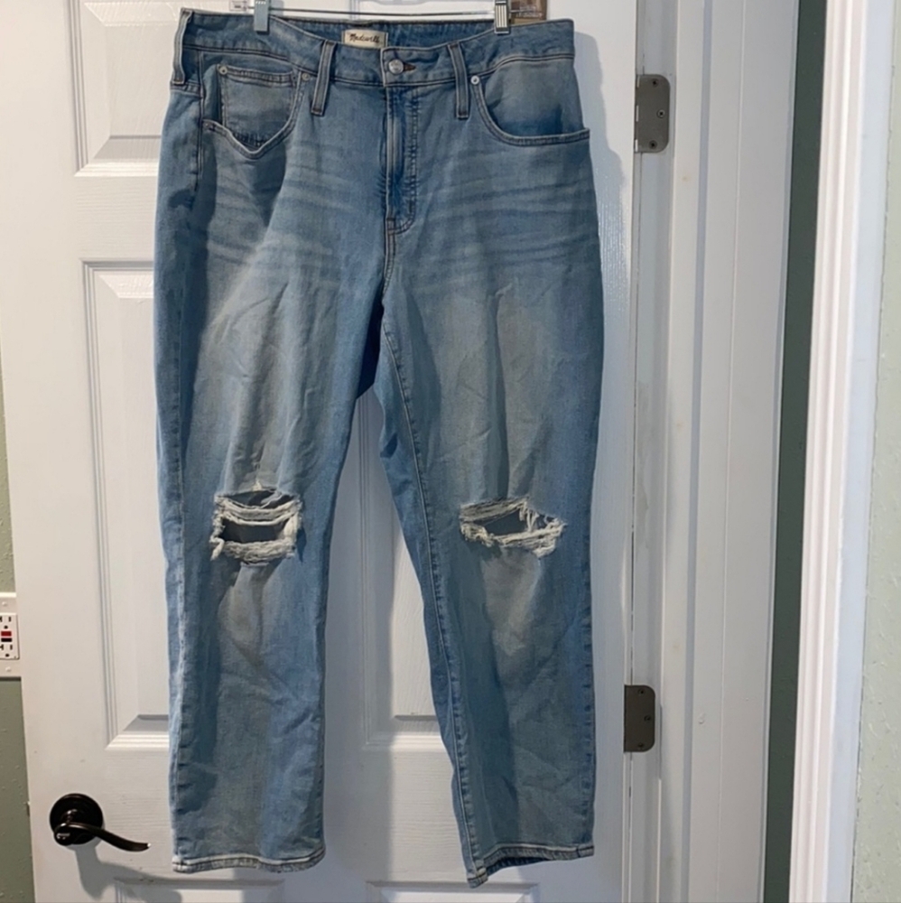 Madewell Curvy Perfect Vintage Straight Jean